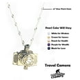 thumbnail image 3 of Travel Camera Chattering Chimps Love Wish Pearl Kit DIY Chain Pendant Necklace, 3 of 6