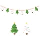 thumbnail image 1 of Xihbxyly Ofertas Diarias Del Dia Pancarta de Papel Navideña Adornos Navideños Flores Colgantes de Papel para Fiesta, 1 of 1