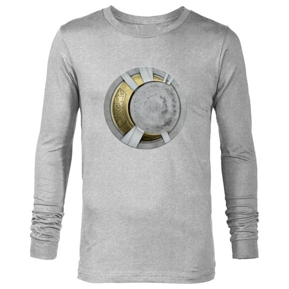 Marvel Moon Knight Logo Egyptian Hieroglyphs - Long Sleeve T-Shirt for Men - Customized-Athletic Heather