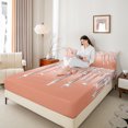 thumbnail image 4 of Castle Fairy Bling Crystal 3Pcs Twin Sheet Sets for Teens Women Men,Abstract Gradient Twin Fitted Sheet,Ombre Bling Glitter Breathable Flat Sheet,Luxury Bedroom Decor, 4 of 7