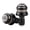 Black, variant on Bike Handlebar End Light Bar End Plug Warning Lights Waterproof Mountain Bike Handlebar Light Type-c Charging High-brightness Safety Warning Lamp Night Riding Road Bikes Accessories (Black)