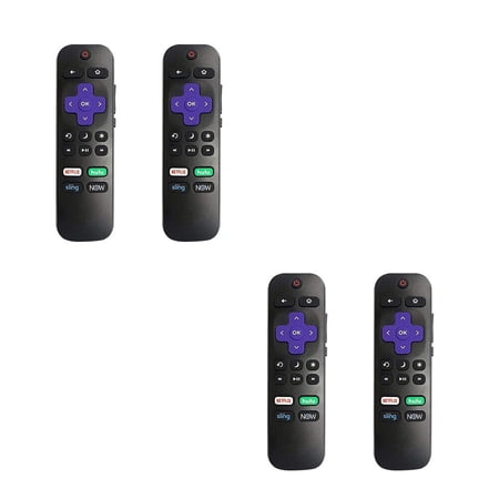 UPC: 0686557744460 | US 2-4 Pack TV Remote w Volume Control Power Button For Hisense Roku built-in TV
