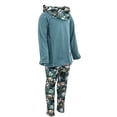 thumbnail image 5 of Girls Halloween Pumpkins Skeletons Owls 3pc Legging Set (3Y, Green), 5 of 5