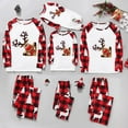 thumbnail image 1 of Pyjamas pour Adolescentes Parent-Enfant Ensemble de Noël Chaud Imprimé Tenue d'Intérieur Pyjamas Ensemble Deux Pièces pour Enfant Pyjamas de Noël Assortis en Liquidation, 1 of 6