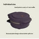 thumbnail image 3 of Mini máquina para hacer gofres Bella Snack-n-Store EverGood™ Ceramic Plum, 3 of 7