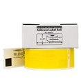 thumbnail image 4 of HOUSELABELS Compatible DYMO 30252 Yellow Address Labels (1-1/8" x 3-1/2"), Strong Permanent Adhesive, Compatible with DYMO LW 450, 4XL, Rollo & Zebra Desktop Printers, 24 Rolls /8400 Labels, 4 of 4