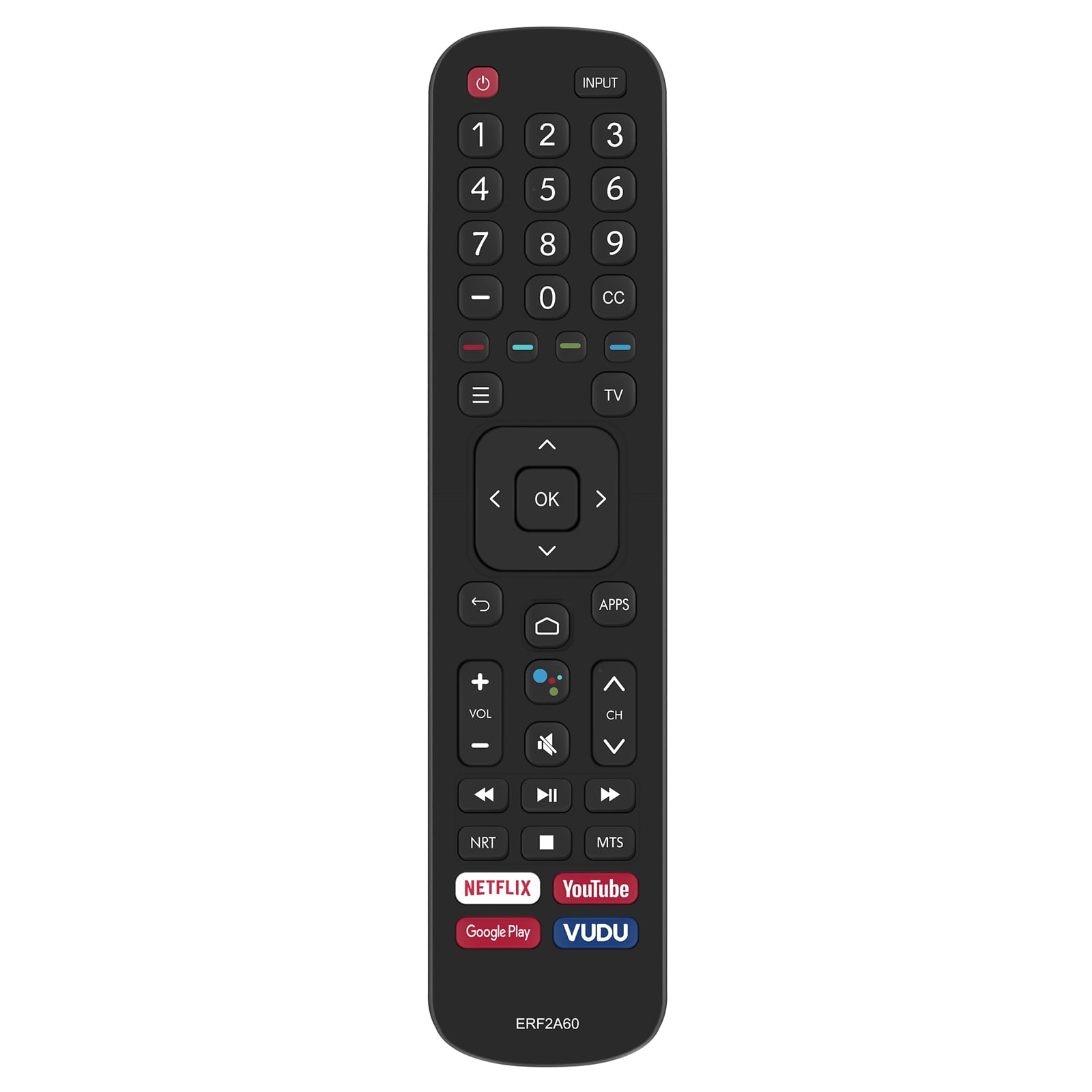 New ERF2A60 Infrared Replace remote control (No Voice Control)fit for