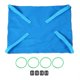 thumbnail image 1 of Cat Hammock Soft Under Chair Table Hammocks Pets Hanging Bed Mat for Small Dogs, 1 of 4