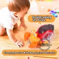 thumbnail image 3 of Crawling Krabba Bebis leksaker med musik LED Light Up Interactive Musical Toys, 3 of 5