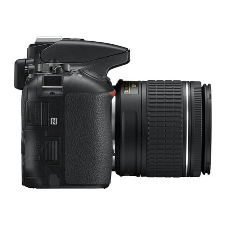 Nikon - D5600 DSLR Video Two Lens Kit with 18-55mm and 70-300mm Lenses - Black
