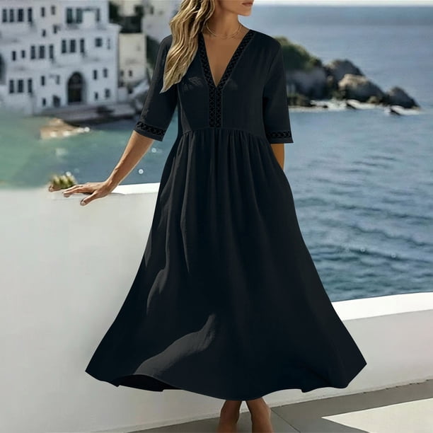 formal linen dresses Women's Lucia Dress | Sand Stripe Wash cold + tumble dry low Style# T26WDRS0293FS Fit Notes Women's Linen Blend Dresses |
