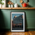 thumbnail image 6 of Bedford & Broadway - Manhattan New York Photography Black Framed Wall Art Print 12 x 18 inches, 6 of 9