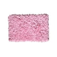 thumbnail image 2 of Home Weavers Bella Premium Jersey Shaggy Living Room Rug, Machine Washable Area Rugs, Rug For Living Room, Non Slip Accent Rugs, Soft Foldable Indoor Floor Rug, Easy To Clean, 2' x 3', Baby Pink, 2 of 3