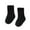 Black, variant on Baby Socks - Children's Socks Boys and Girls Socks Double Needle Mid Calf Baby Baby Solid Color Socks, Socks for Children,Color: A Size: 0-6 Months