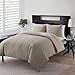 thumbnail image 3 of VCNY Home Nina Comforter Set Full/Queen Taupe 3 Piece, 3 of 4