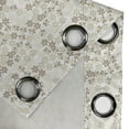 thumbnail image 4 of Ambesonne Summer Grommet Curtain, Flowers Bouquet Blooms, 50" x 108", Beige Umber Cream, 4 of 6