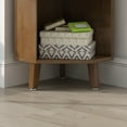 thumbnail image 5 of BALANBO 4-Tier Cube Corner Bookshelf Bamboo Corner Bookcase, Brown, 2.8(L) x 14.5(W) x 54(H), 5 of 7