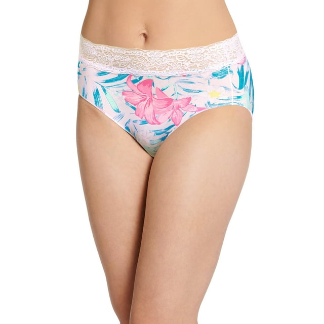 Jockey Sans Ligne de Culotte Promise Tactel Dentelle Culotte Moulante