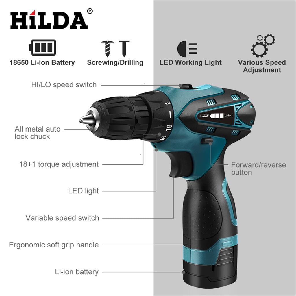 Hilda cordless drill hot sale