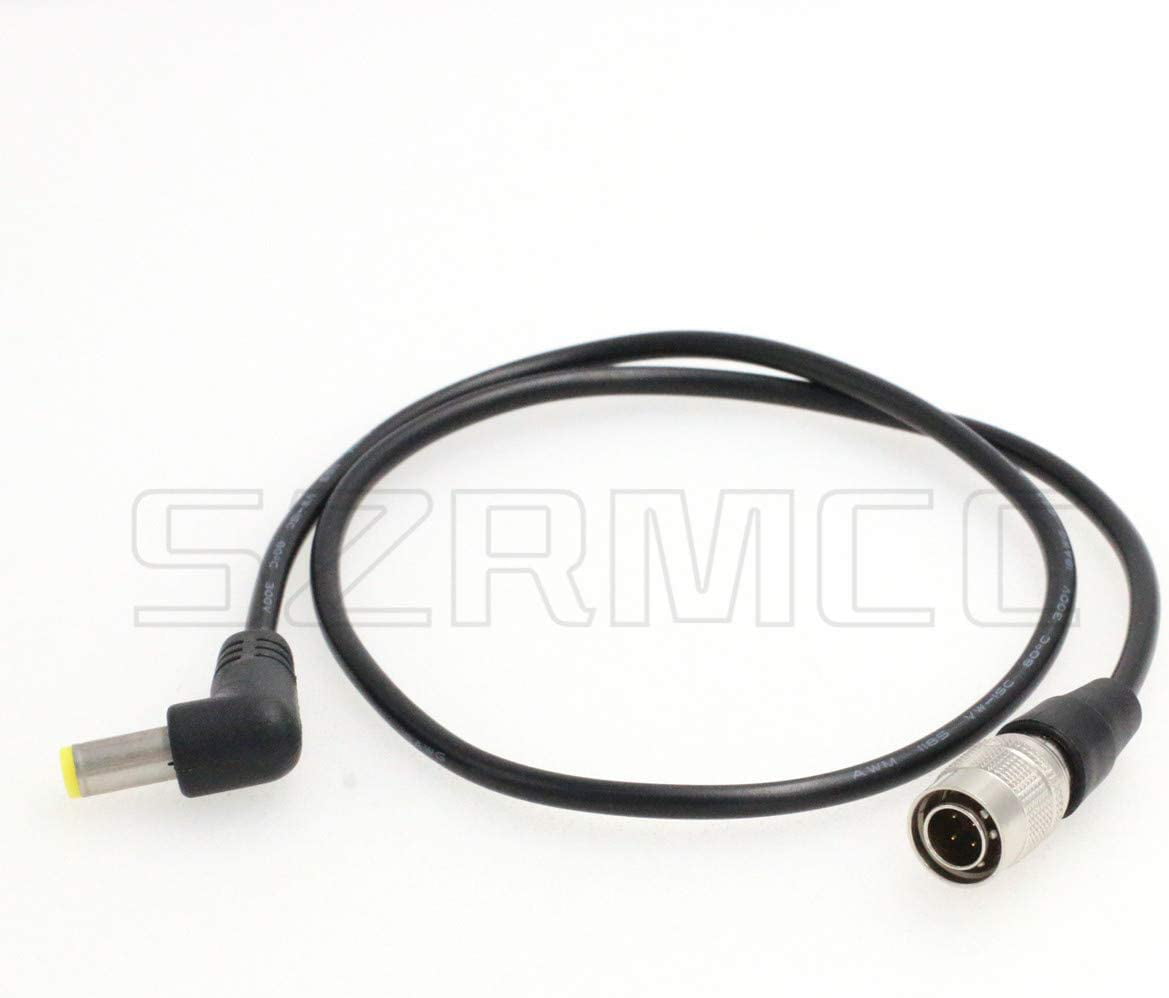 Sound Devices 688 644 633 or Recorder Zoom F4 F8 Power Cable DC 5.5X 2.1mm  to Hirose 4 pin Male
