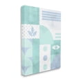 thumbnail image 4 of Stupell Industries Green Geometric Pattern Abstract Painting Gallery Wrapped Canvas Print Wall Art, 16 x 20, 4 of 8