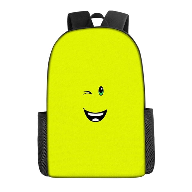 Roblox mochila de Anime con reducción de carga, protección de la columna vertebral, mochila para computadora de gran capacidad, Bolsa Escolar con cremallera para estudiantes de secundaria