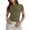 Army Green, variant on Womens Slim Short Sleeve Basic Slim Bottom T Shirt Tops Womens Top Tech Pack Womens Hiking Long Sleeved Shirt Ringer Tee Women Athletic Shirt Women's Short Sleeve Tops Workout Tee Shirts