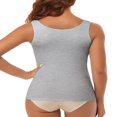 thumbnail image 3 of LEEYNEER Women‘s Camisole with Built in Bra Tank Tops for Layering Stretch Casual Undershirts Wider Strap, 3 of 5