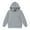 Grey, variant on Boys and Girls Oversized Fleece Pullover Hoodies Kids Soft Hooded Sweatshirts (White, 11-12 Years)
