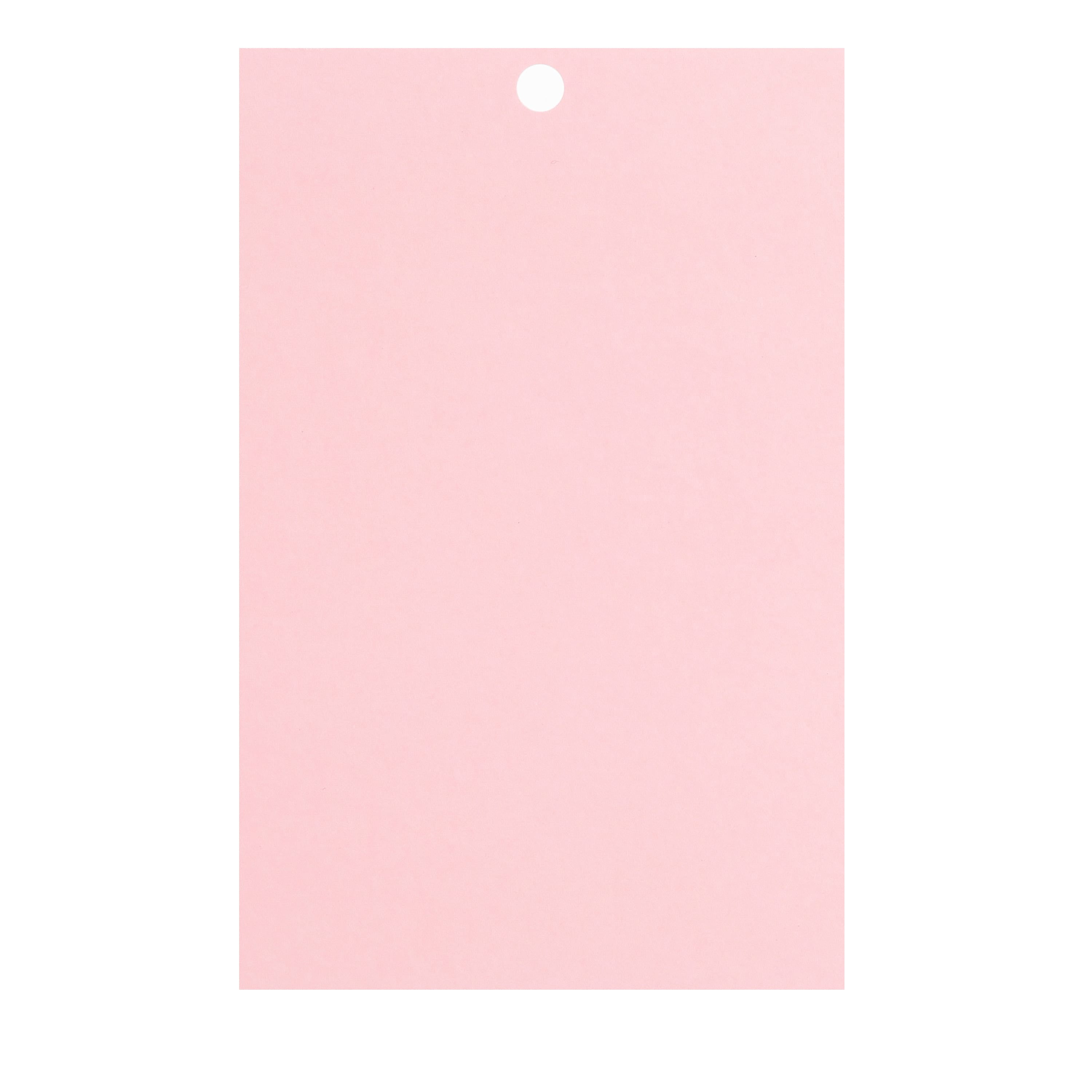 12 Packs: 100 ct. (1,200 total) Pink Buttons 4.5 x 7 Cardstock