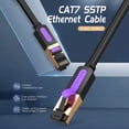 thumbnail image 2 of Vention CAT7 SSTP Ethernet Cable Gold-plated Twited Cable PVC Soft Cable For Office Home Net, 2 of 8