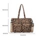 thumbnail image 4 of Bolso Axila Hombro Pana Leopardo para Mujer (Caqui), 4 of 9