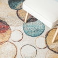 thumbnail image 6 of SAFAVIEH Phoenix Leighton Abstract Area Rug, Ivory/Rust, 5'3" x 7'7", 6 of 8