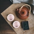thumbnail image 3 of Matte Light Green Ceramic Teacup, 3D Silver Lotus Inlaid, A Masterpiece For Chinese Kung Fu Tea Rituals And Everyday Use (110ml, Colored Glaze), 3 of 5
