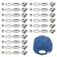 thumbnail image 1 of Hebilla de Gorro de Acero Inoxidable Uxcell [16Set] - Reemplazo de Hebilla para Reparación de Correas de Gorro - [Plata Mate], 1 of 7