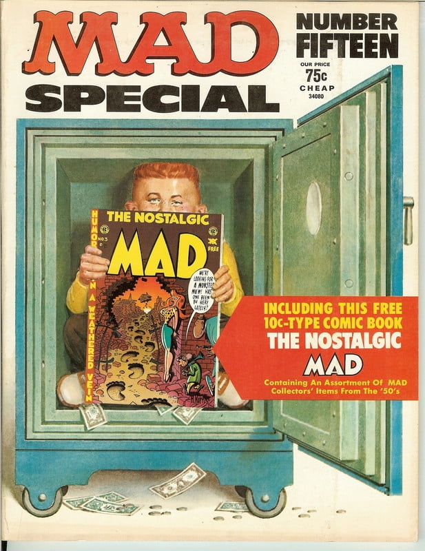 MAD Magazine Vintage Collectible HIGH GRADE Super Special Number 15