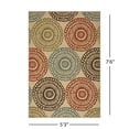 thumbnail image 3 of Outdoor Patterned Area Rug 5'3" X 7'6" for Patio, Deck, Backyard, Camping, Balcony, Waterproof Carpet, 3 of 5