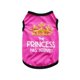 thumbnail image 3 of Camiseta de verano para mascotas, ropa para cachorros, chaleco con estampado de letras de princesa coronada para gatos, camiseta de algodón, disfraces de pug y chihuahua para perros pequeños, 3 of 5