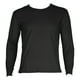SLM Hommes 100% Coton Thermique Sous-Vêtements Chemise Gaufres en Tricot Isolé Haut Chaud Manches Longues - Moyen-Noir – image 1 sur 2