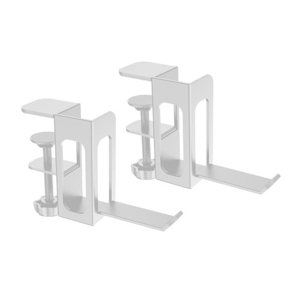 Soporte vertical para computadora portátil de escritorio Soporte de escritorio ergonómico, universal para computadora portátil blanco