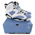 thumbnail image 1 of Ni - ke Ni - ke Air Jordan 6 Retro VI University Blue/White-Black Men’s Sz 13 UNC Tar Heels, 1 of 5
