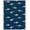 Blue, Pattern 1, variant on Flatwoven High Traffic Area Rug, Deep Sea Predator Nautical Area With Realistic Shark, Non Slip, Stain Resistant, Washable Area Rugs for Living Room, Bedroom(Blue, 4X6)