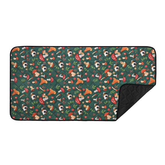 Lovely Rabbits Cage Mats Quick Absorbing Layer Machine Washable Design For Small Accessory