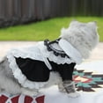 thumbnail image 5 of Pet Outfit Comfortable Universal Cotton Cat Pet Maid Lace Dress for Kitty, 5 of 8