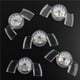 thumbnail image 5 of Yuarrent Tirantes falsos LED Glitter Dental Anti-Molar Sleep Aid Férula Bandejas Guardias Elimina los ronquidos Boquilla Bruxismo Suministros Kits de decoración para fiestas, 5 of 6