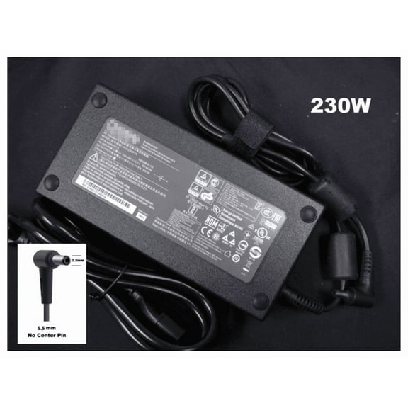 230W 19.5V 11.8A 5.5mm Charger for GIGABYTE AERO 16 XE4 XE4-73US918HP Adapter