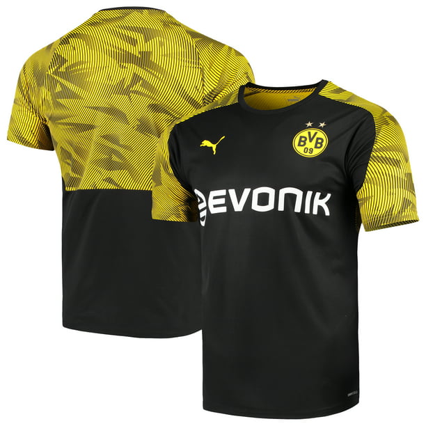 Borussia Dortmund Puma 2019/20 Training Jersey - Black - Walmart.com ...