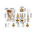 thumbnail image 5 of JLFNYA Mini Christmas Ornaments Clearance,Christmas Balls Ornament,Christmas Pendant Decorative Shatterproof Christmas Tree Pendants Hanging Christmas Baubles Ornaments Set Pack of 34 Pcs, 5 of 5