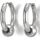 thumbnail image 4 of Pendientes de botón Yashi de acero inoxidable quirúrgico E0181, 4 of 4