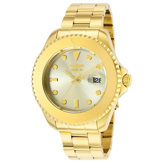 Invicta 38320 Men's Pro Diver Automatic Gold Tone Dial Watch